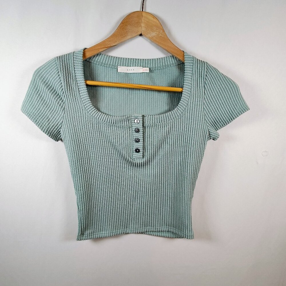 Lush‎ Women's XS Ribbed Crop Top NWOT
